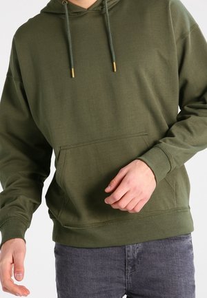 Kapuzenpullover - olive