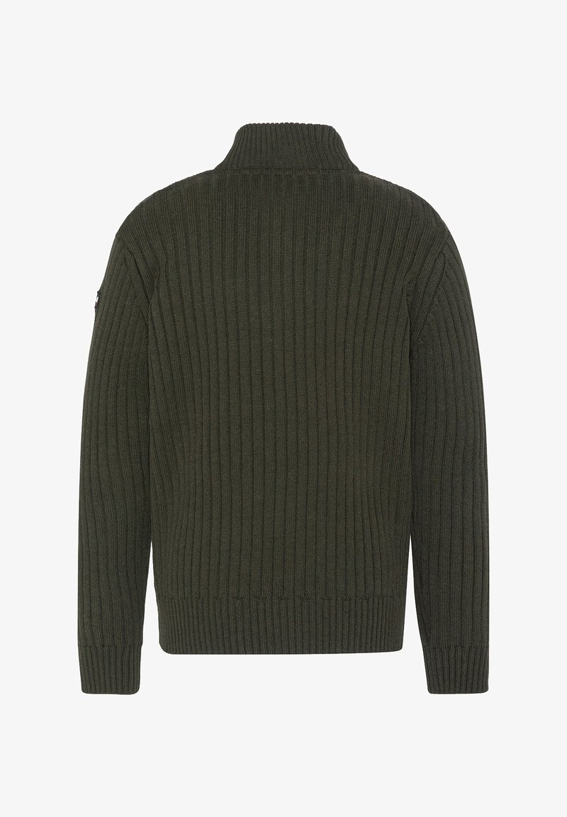 Schott PLECORAGE - Strickpullover - kaki foncé