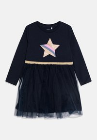 Name it NMFNASTAR DRESS - Jersey dress - dark sapphire