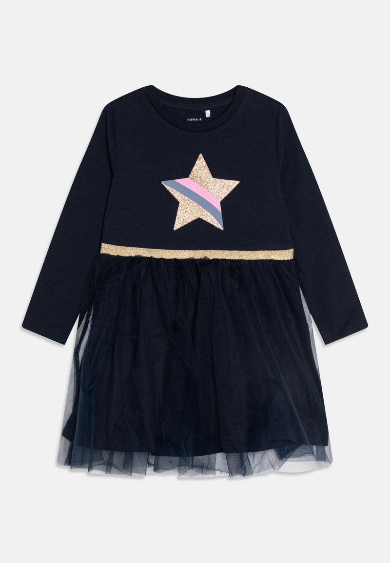 Name it NMFNASTAR DRESS - Jersey dress - dark sapphire