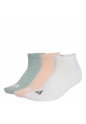 CUSHIONED ESSENTIALS LOW CUT 3 PAIR PACK - Socquettes - blush pink/white/sage
