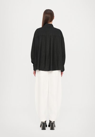 CLOSED CAPE SHIRT - Blusa com botões - mid grey