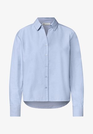Street One, LANGARM OXFORD BLUSE MIT HEMDBLUSENKRAGEN - Hemdbluse - northern blue