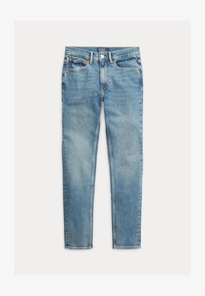 Polo Ralph Lauren MID RISE SUPER SLIM JEAN - Testhezálló fazon - antares wash
