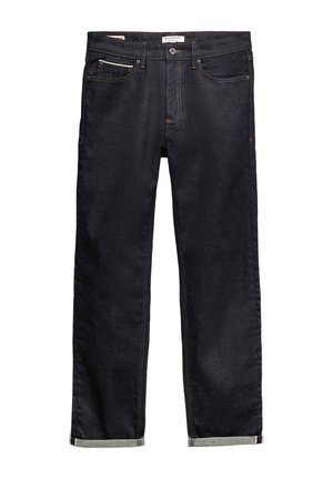 Marks & Spencer, STRAIGHT FIT JAPANESE SELVEDGE JEANS - Jeans Straight Leg - dark indigo