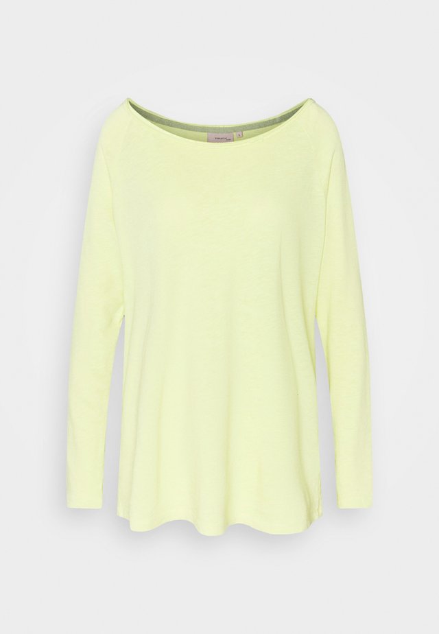 ESSENTIAL HEAVY SLUB - Camiseta de manga larga - endive