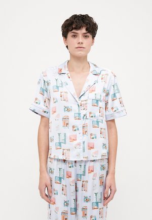 Short-Sleeve Sleep Shirt - Maglia del pigiama - light blue