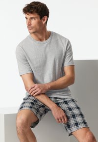 Schiesser RUNDHALS - Pyjamasoverdel - grau
