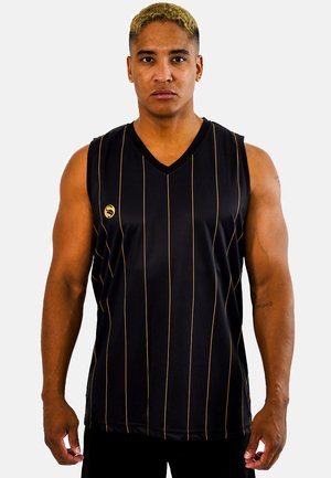 Stark Soul PINSTRIPES ÄRMELOSES TANK - Top - schwarz