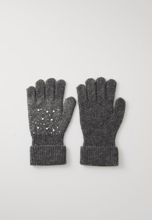 VILA VISUMM GLOVES - Gants - dark grey melange