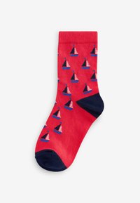 Next 7 PACK STRIPE YOUNGER - Socks - blue red nautical stripe boat