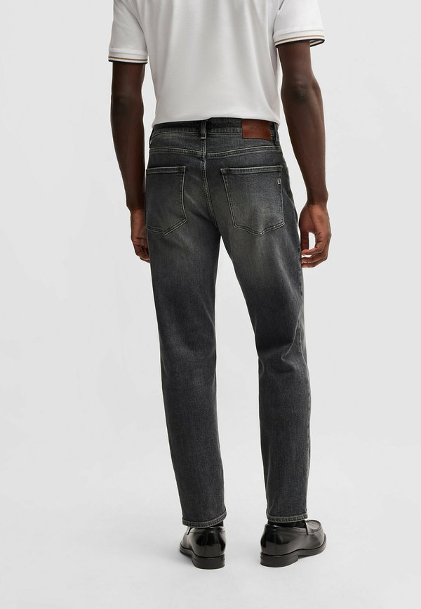 Straight leg jeans - charcoal four3