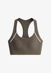 PERFECT-ADAPT REFLECTIVE MEDIUM-SUPPORT SPORTS BRA - Medium support sports bra - grey