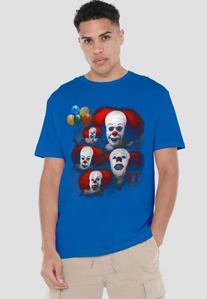 Cotton Soul, IT 1990/MANY FACES OF PENNYWISE - Print T-shirt - royal blue