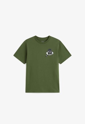 Vans, DUMPSTER RACCOON. - Print T-shirt - dark green