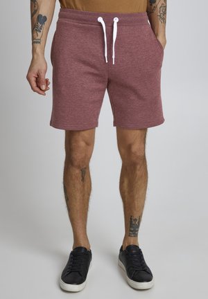 Solid SDOLIVER - Shorts - wine red melange