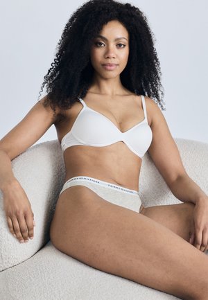 PANTY TABLE THONG - Perizoma - warm ice/grey heather