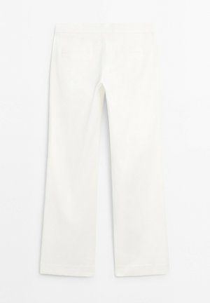 Massimo Dutti, Stoffhose - white