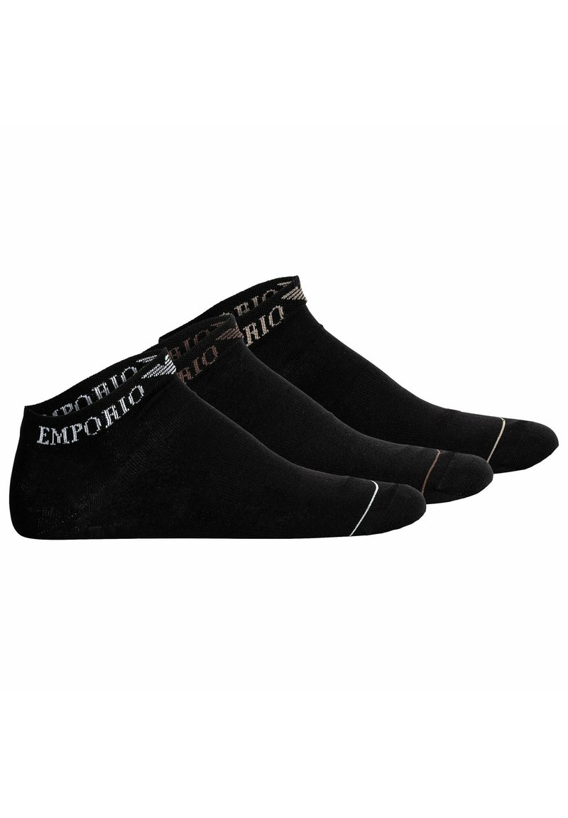 Emporio Armani 3ER PACK   - Calze - schwarz