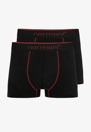 Normani PACK OF 2 HERREN BOXERSHORTS - Kurze Boxershorts - rot