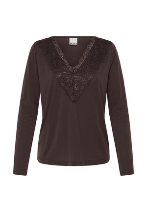 ICHI, IHLIKE LS - Longsleeve - coffee bean