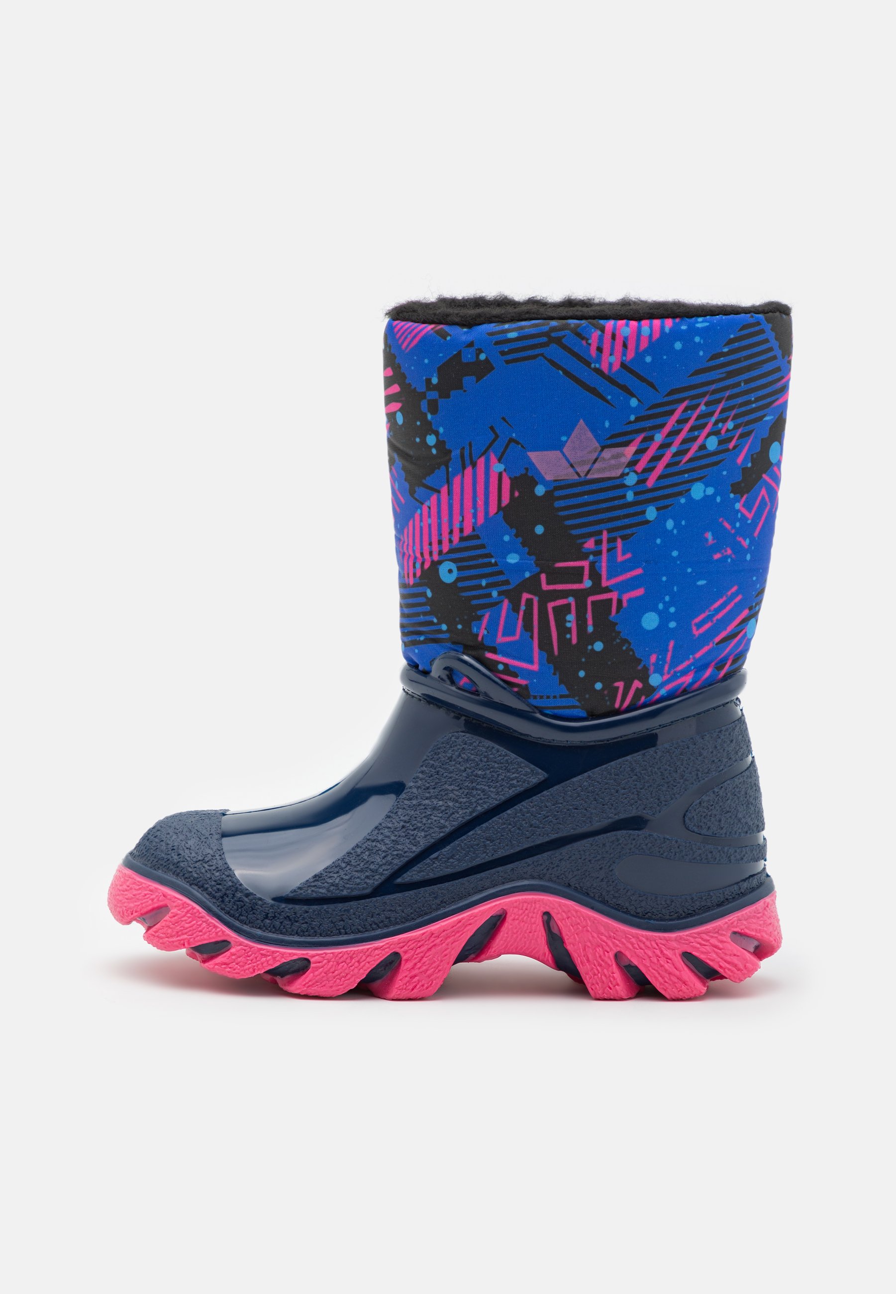 LICO PLAYER Winter boots navy/pink/dark blue Zalando