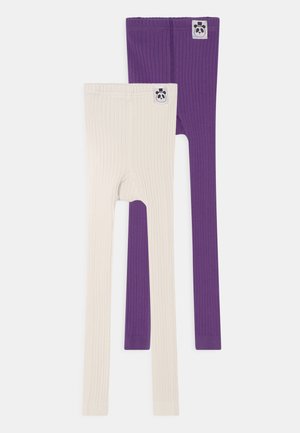 RIBBED LEGGINGS UNISEX 2 PACK - Medias - multi
