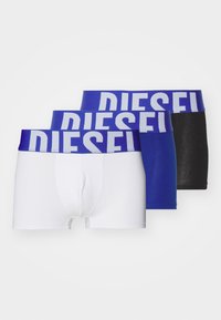 Unselected, black/blue/white