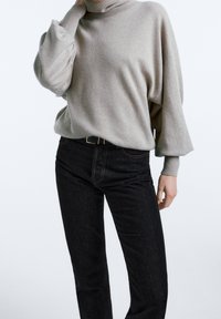 Massimo Dutti Jeans a sigaretta - black