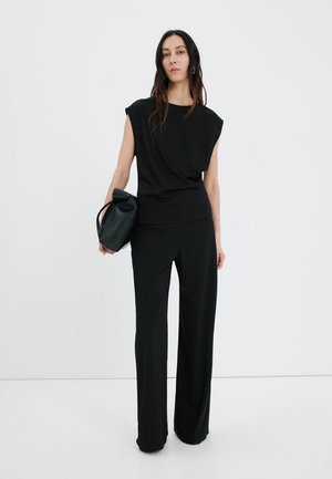 Mango, Blúzka - black