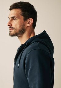 Next Mikina na zip - navy blue