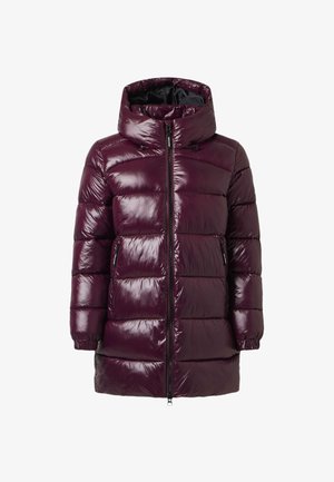 Denim Factory, TOKYO PUFFY LONG COAT W - Wintermantel - dk plum shiny