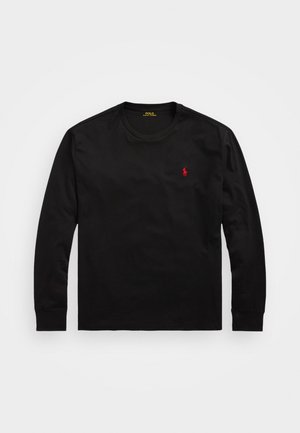 Polo Ralph Lauren CLASSIC FIT JERSEY LONG SLEEVE T SHIRT - Tops ar garām piedurknēm - black