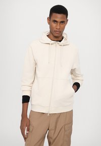 EA7 Emporio Armani Felpa con zip - whitecap gray