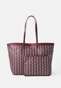 Lacoste ZELY SET - Shopping bag - mono expresso farine