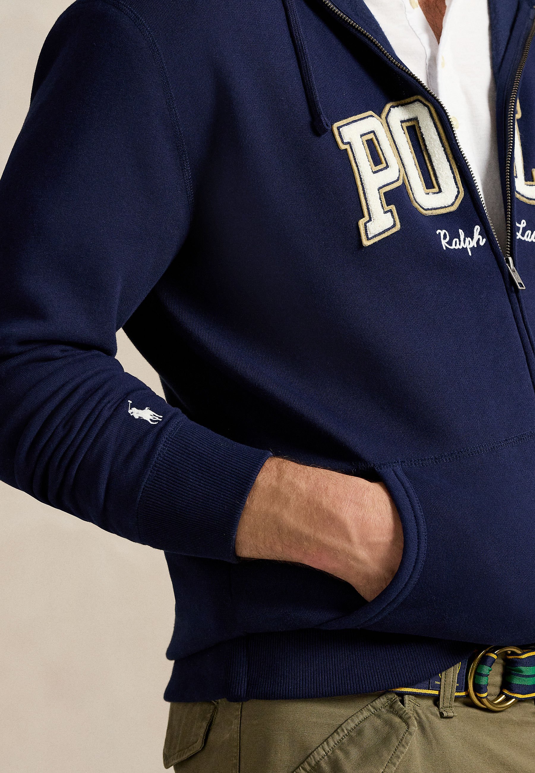Polo Ralph Lauren Big & Tall LOGO FULL-ZIP HOODIE - Zip-up