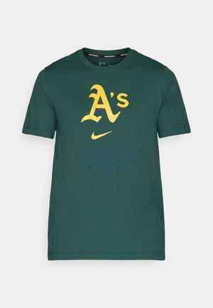 Nike Performance MLB OAKLAND ATHLETICS EARLY WORK TEE - Klub merchandise - pro green