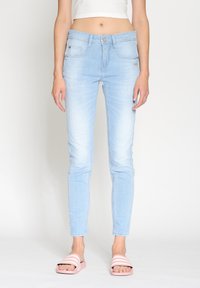 AMELIE - Jeans Slim Fit - cross lightblue