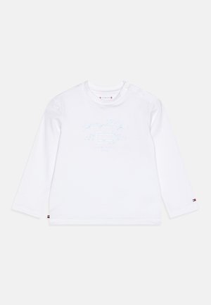 GIRL PRINT TEE - Μπλούζα με μακριά μανίκια - white