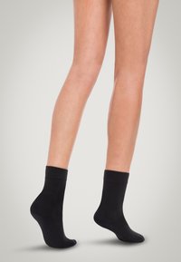 Wolford CASHMERE SILK - Strumpor - black