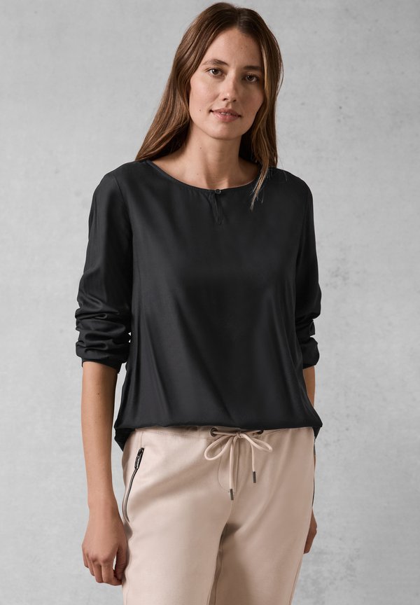 Langarmshirt - schwarz