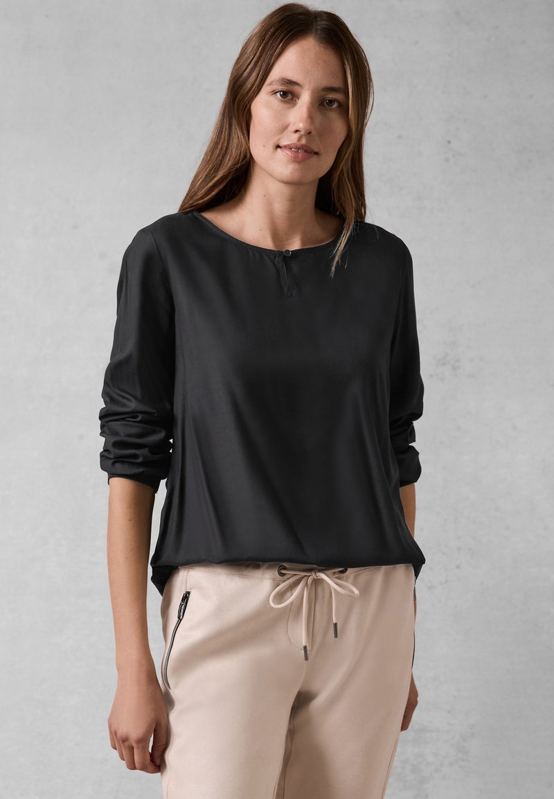 Cecil Langærmet T-shirt - schwarz