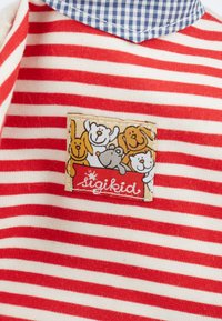 sigikid SCHNUFFELTUCH - Toy - weiß rot