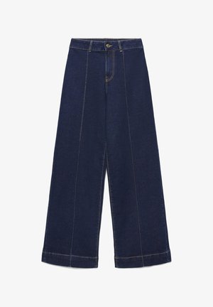 Calliope, JEAN TINTA UNITA - Jean boyfriend - blu denim scuro