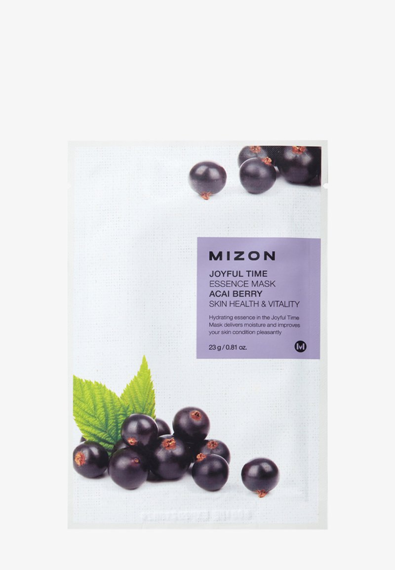 Mizon - JOYFUL TIME ESSENCE AÇAI BERRY 4 MASKS PACK - Ansiktsmask, Förstora