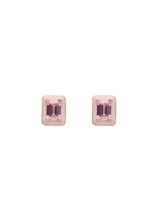 Boucles d'oreilles - yellow gold  pink