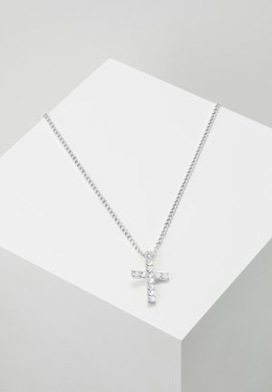 CROSS NECKLACE - Verižica - silver-coloured