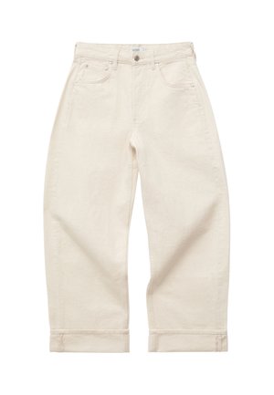 & OTHER STORIES, & OTHER STORIES BARREL-LEG JEANS - Wide Leg - cream