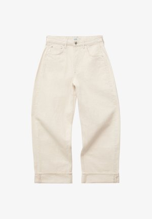 & OTHER STORIES, & OTHER STORIES BARREL-LEG JEANS - Wide Leg - cream