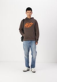 Night Addict Felpa con cappuccio - brown washed